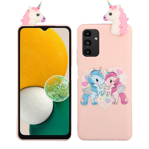 

For Samsung Galaxy A34 5G Shockproof Cartoon TPU Phone Case(Love Unicorn)