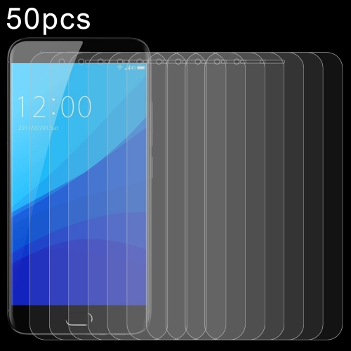 

For UMIDIGI C2 50pcs 0.26mm 9H 2.5D Tempered Glass Film