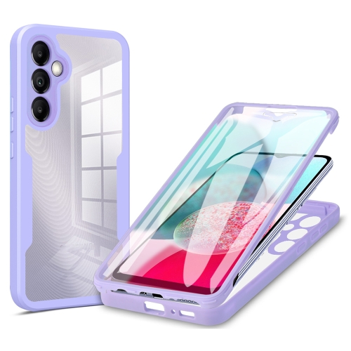 

For Samsung Galaxy A34 5G Acrylic + TPU 360 Degrees Full Coverage Phone Case(Purple)