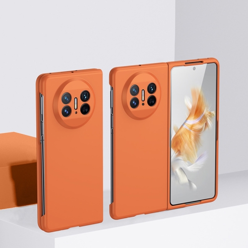 

For Huawei Mate X3 Skin-feel Shockproof Full Coverage Phone Case(Orange)