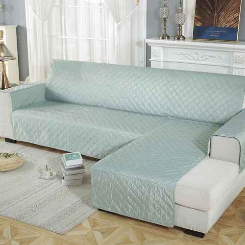 

Waterproof Non-slip Pet Cushion One-piece Assemble Sofa Cover, Size:Left-240x270cm(Light Green)
