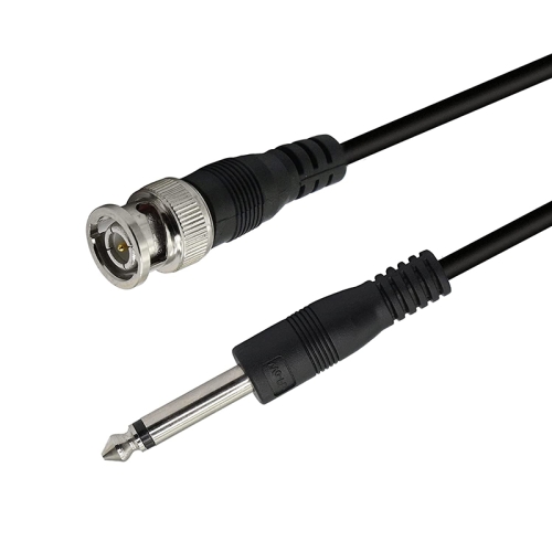 

BNC Male To 6.35mm Plug Connection Cable, Length:1m