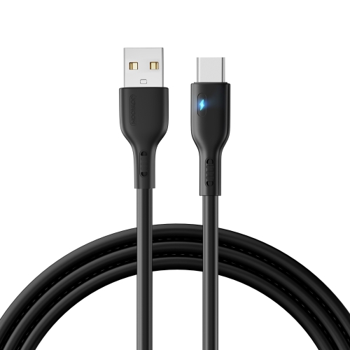 

JOYROOM S-UC027A13 3A USB to USB-C / Type-C Fast Charging Data Cable, Length:1.2m(Black)