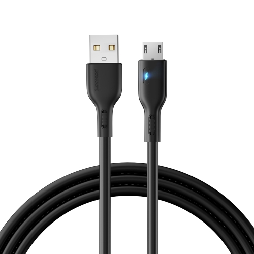 

JOYROOM S-UM018A13 2.4A USB to Micro USB Fast Charging Data Cable, Length:1.2m(Black)