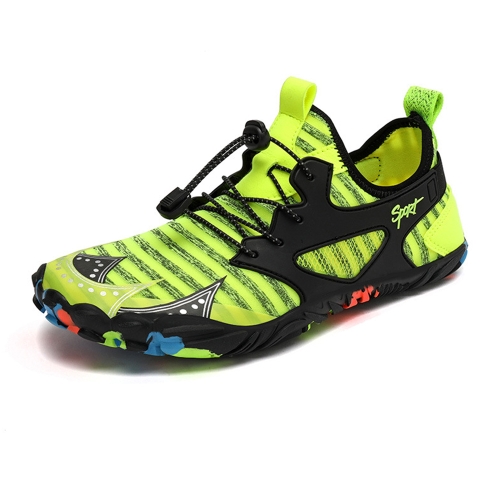 

2103 Outdoor Sports River Hiking Beach Quick Drying Shoes, Size:39(Green)