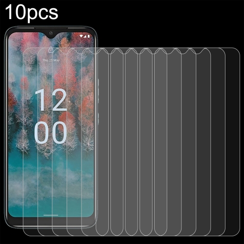 

For Nokia C12 Plus 10pcs 0.26mm 9H 2.5D Tempered Glass Film