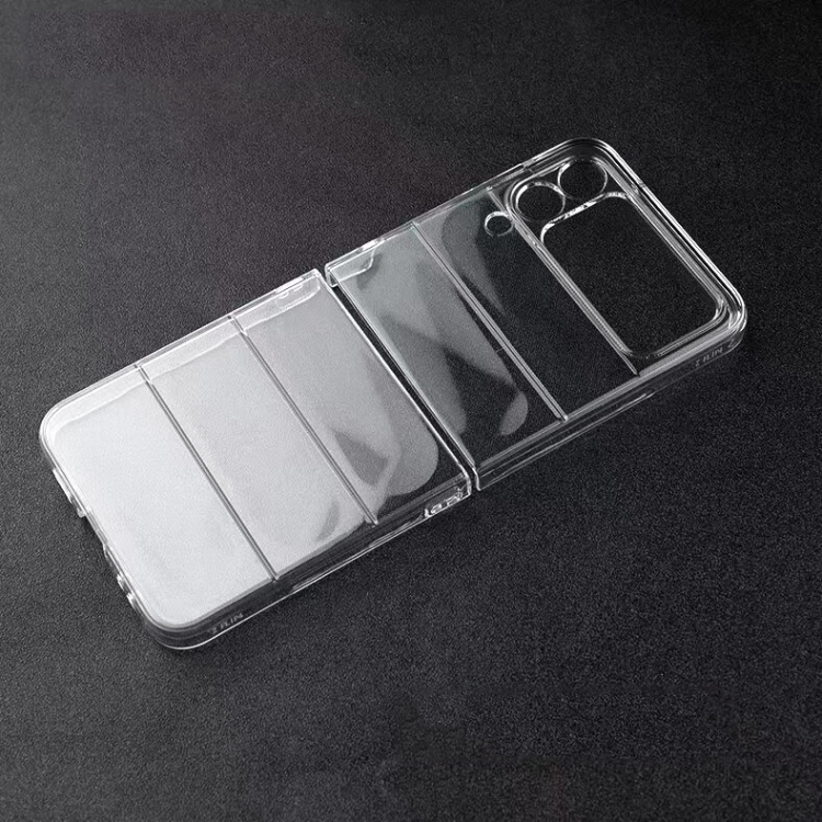 

For Samsung Galaxy Z Flip3 5G Transparent Glossy PC Phone Case
