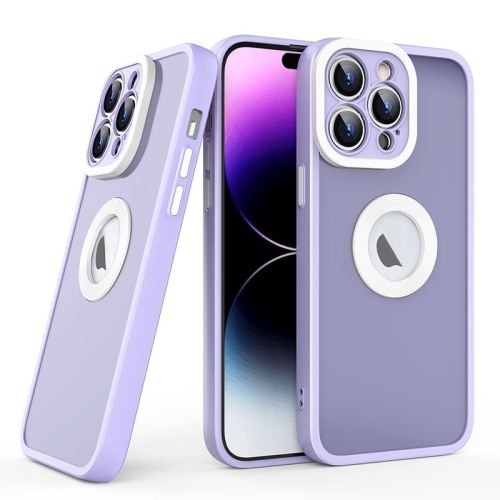 

For iPhone 14 Pro Max Skin Feel Phone Case(Purple)