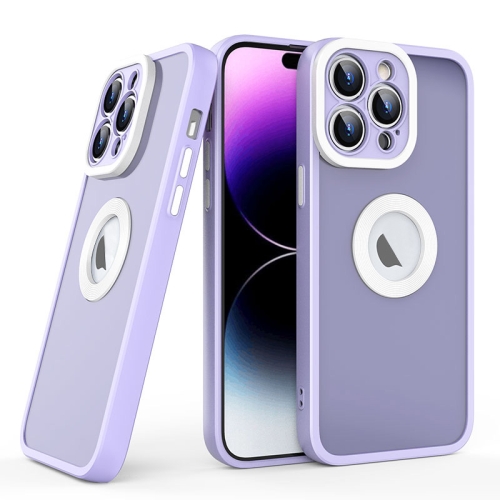 

For iPhone XS Max Skin Feel Phone Case(Purple)