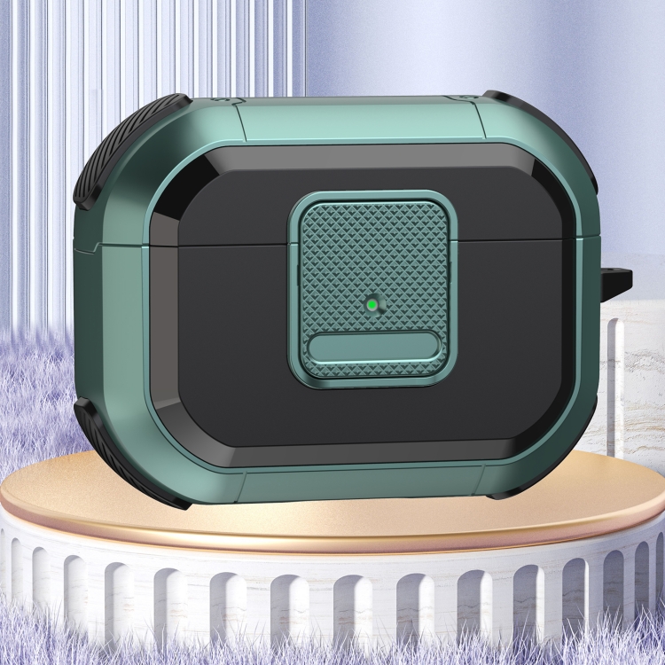 

For AirPods Pro Wireless Earphones Protective Case(Dark Green)