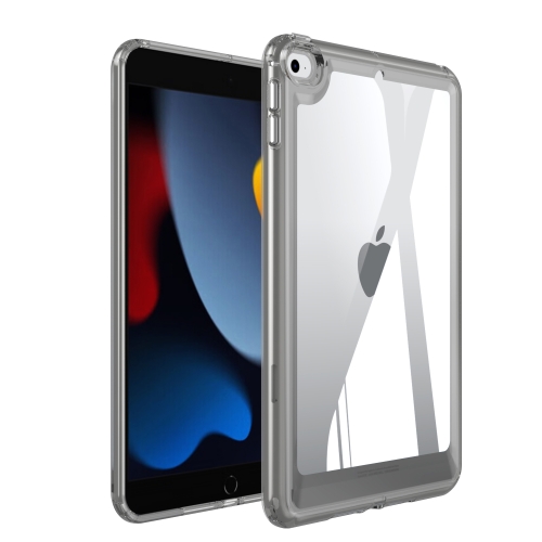 

For iPad mini 5 / 4 Transparent Acrylic Tablet Case(Black)