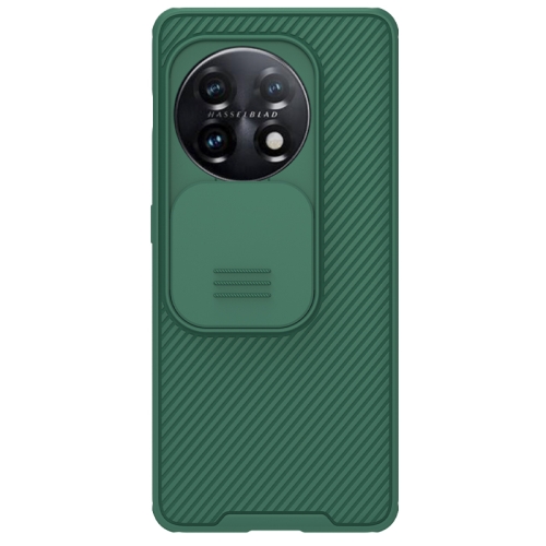 

For OnePlus 11 NILLKIN CamShield Pro Series PC Full Coverage Phone Case(Green)