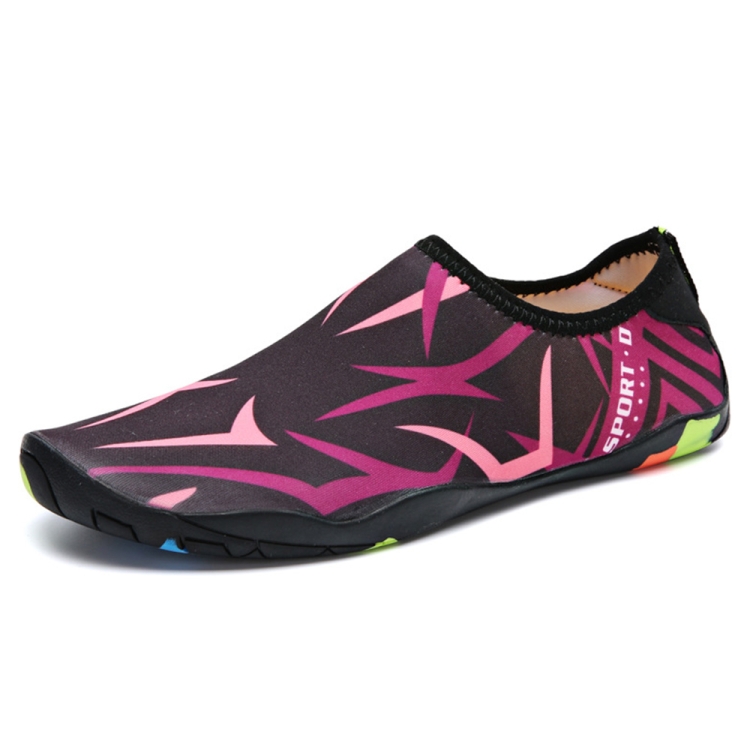 

A-13 Outdoor River Hiking Anti-slip Quick Drying Beach Shoes, Size:40(Pink)