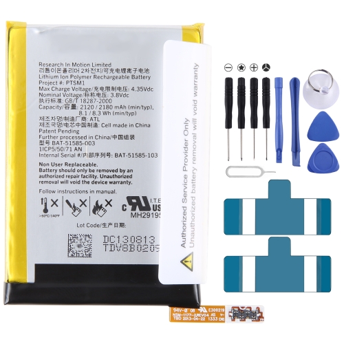 

For Blackberry Q5 2180mAh Battery Replacement BAT-51585-003