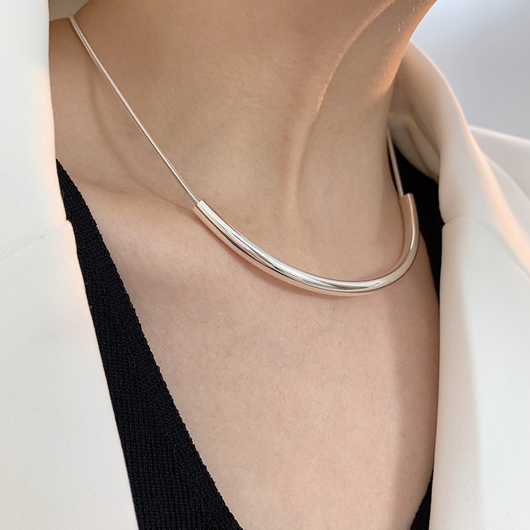 

Ladies Light Luxury Bowknot Necklace Clavicle Chain, Specification:XL1484