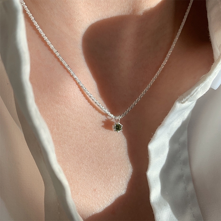 

Ladies Light Luxury Bowknot Necklace Clavicle Chain, Specification:XL1347