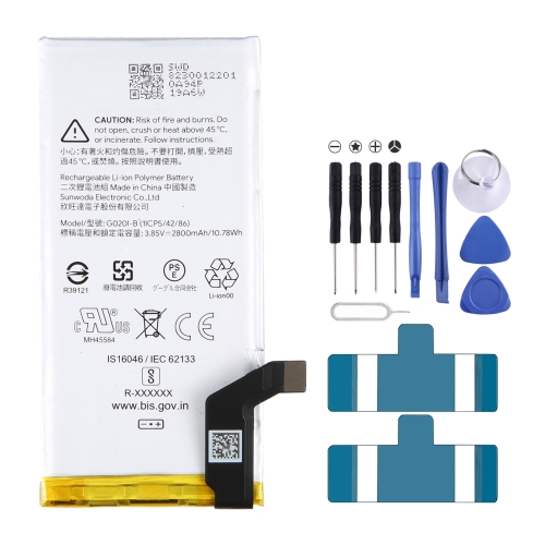 

For Google Pixel 4 2800mAh Battery Replacement G020I-B
