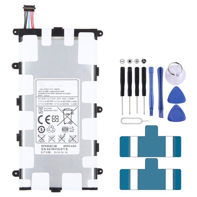 

For Samsung Galaxy Tab 2 7.0 P3100 P3110 P3113 300mAh Battery Replacement