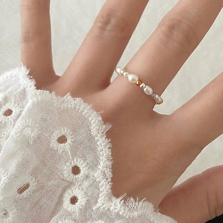 

925 Silver Ladies Vintage Wear Combination Ring, Specification:J2310