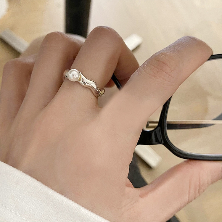 

925 Silver Ladies Vintage Wear Combination Ring, Specification:J2996