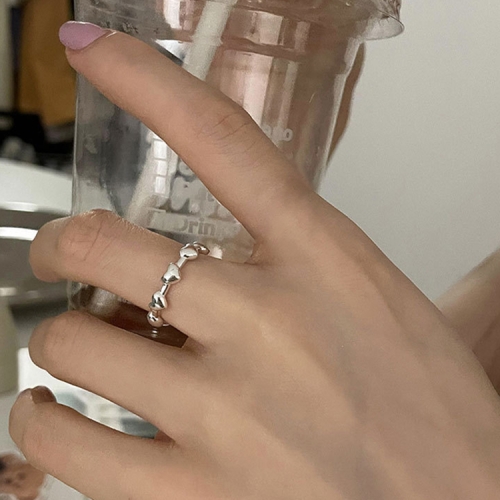 

925 Silver Ladies Vintage Wear Combination Ring, Specification:J3012