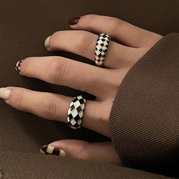 

Light Luxury Cat Eye Stone Open Adjustable Ring, Specification:J2543