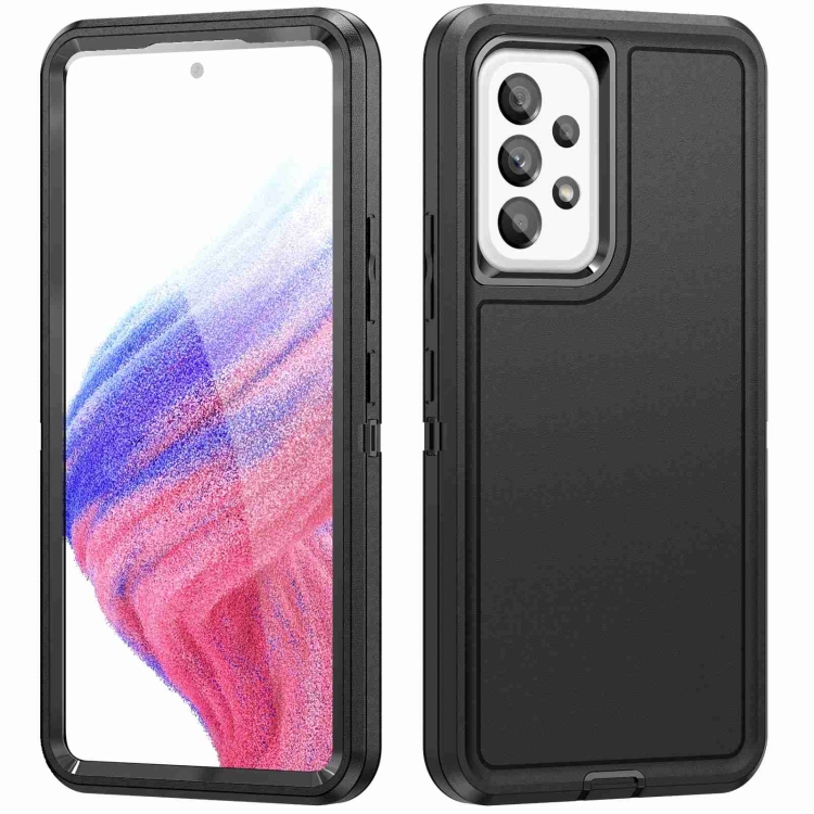 

For Samsung Galaxy A13 Life Waterproof Rugged Phone Case(Black)