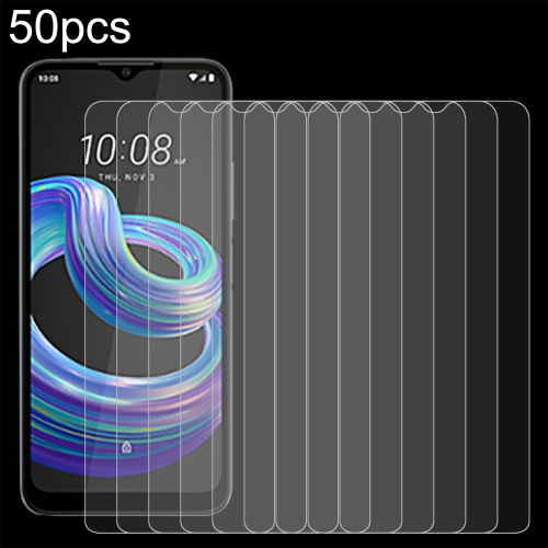 

For HTC Wildfire E3 lite 50 PCS 0.26mm 9H 2.5D Tempered Glass Film