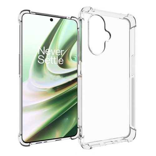 

For OnePlus Nord CE 3 Lite Shockproof Non-slip Thickening TPU Phone Case(Transparent)