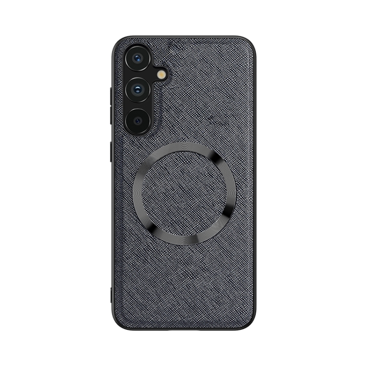 

For Samsung Galaxy A54 CD Texture Magsafe Magnetic Suction Phone Case(Black)
