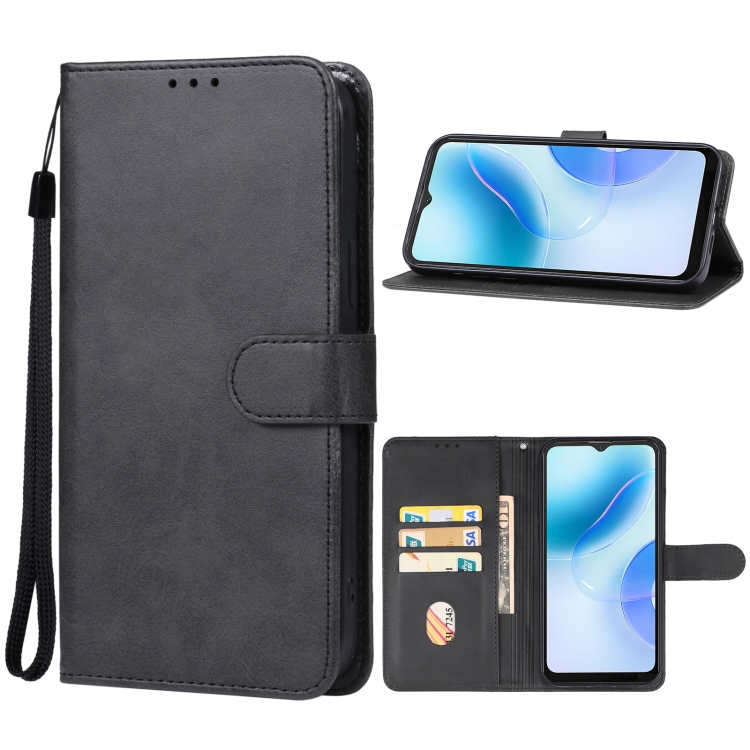 

For Blackview A53 / A53 Pro Leather Phone Case(Black)