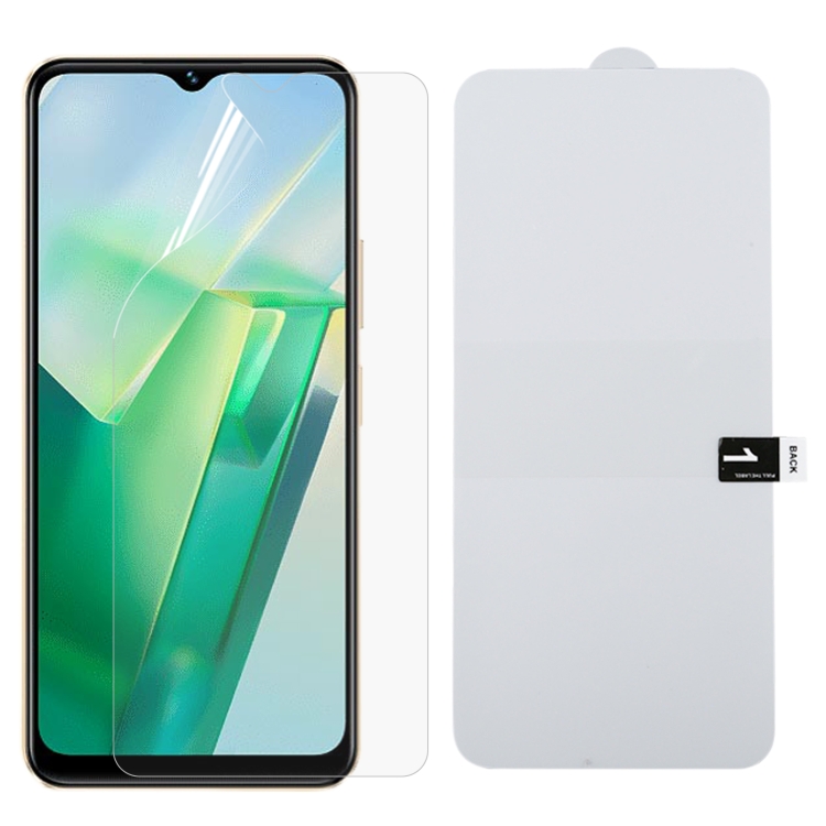 

For vivo T2x India Full Screen Protector Explosion-proof Hydrogel Film