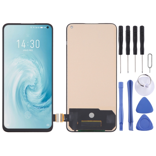 TFT LCD Screen For Meizu 17 with Digitizer Full Assembly, Not Supporting Fingerprint Identification i14 pro max n86 4gb 32gb 6 3 inch face identification android 10 mtk6737 quad core network 4g with 64gb tf card blue