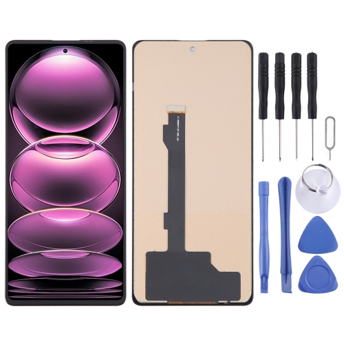 TFT LCD Screen For Xiaomi Redmi Note 12 Pro with Digitizer Full Assembly, Not Supporting Fingerprint Identification tft material lcd screen and digitizer full assembly not supporting fingerprint identification for huawei p30