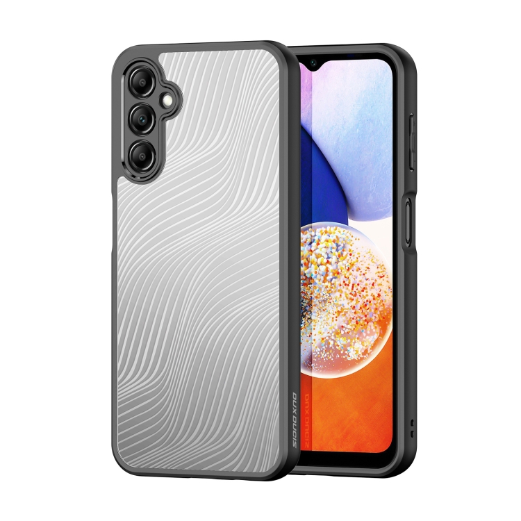 

For Samsung Galaxy A14 4G / 5G DUX DUCIS Aimo Series TPU + PC Frosted Feel Phone Case(Black)