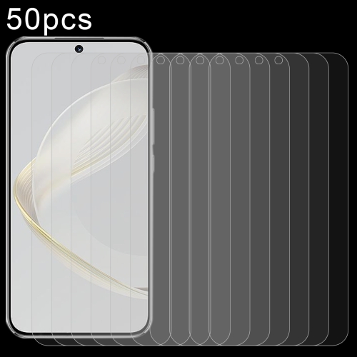 

For Huawei nova 11 50pcs 0.26mm 9H 2.5D Tempered Glass Film