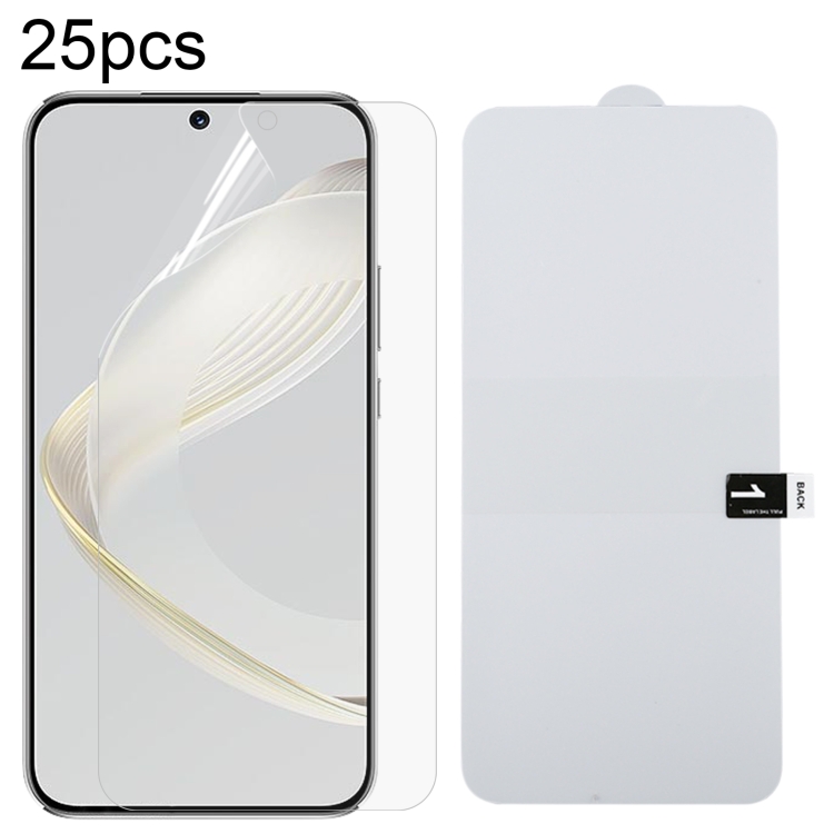

For Huawei nova 11 25pcs Full Screen Protector Explosion-proof Hydrogel Film