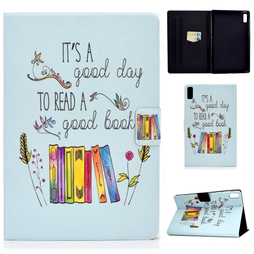 

For Lenovo Tab M9 Colored Drawing Horizontal Flip Tablet Leather Case(Colorful Book)