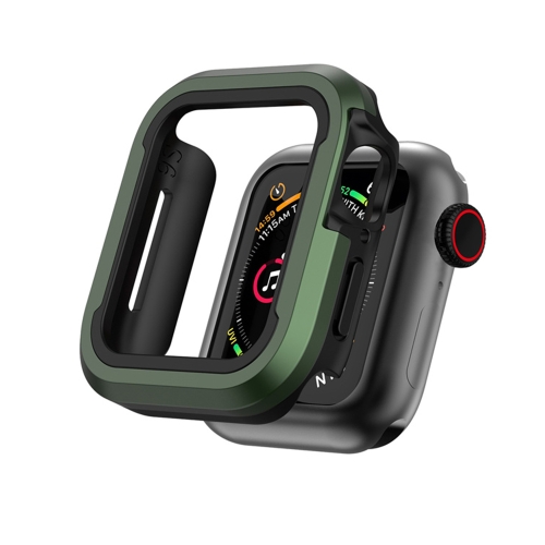 

For Apple Watch Series 8 & 7 41mm WiWU Defender Watch Case(Green)