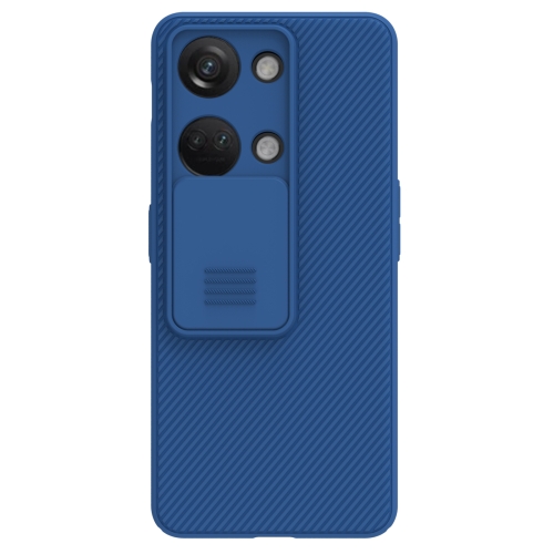 

For OnePlus Ace 2V NILLKIN Black Mirror Series Camshield PC Phone Case(Blue)
