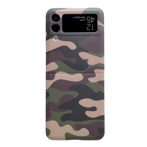 

For Samsung Galaxy Z Flip4 5G IMD Pattern Phone Case(Camouflage)