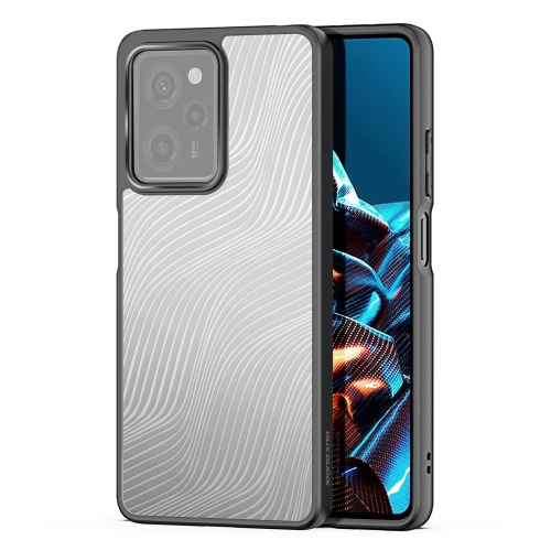 

For Xiaomi Redmi Note 12 Pro 5G Global / Poco X5 Pro 5G DUX DUCIS Aimo Series TPU + PC Frosted Feel Phone Case(Black)