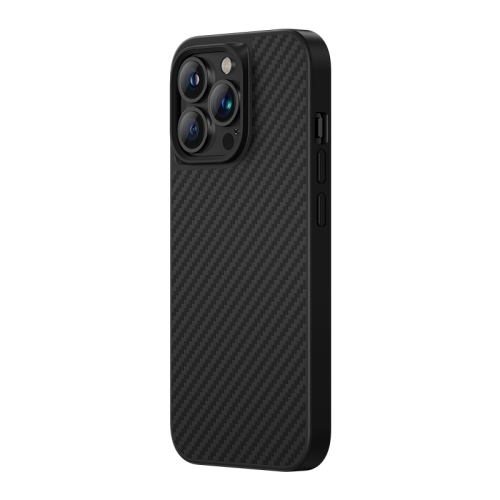 

For iPhone 13 Pro Max Benks Magsafe Magnetic Carbon Fiber Kevlar TPU Phone Case(Black)