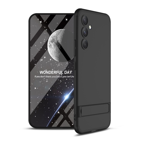 For Samsung Galaxy S23 FE 5G GKK Three Stage Splicing Full Coverage PC Phone Case(Black) martinu three wishes highlights from