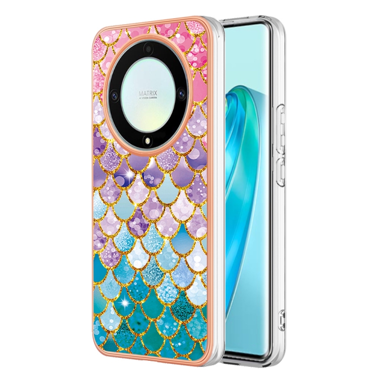 

For Honor X9a / Magic5 Lite Electroplating IMD TPU Phone Case(Colorful Scales)