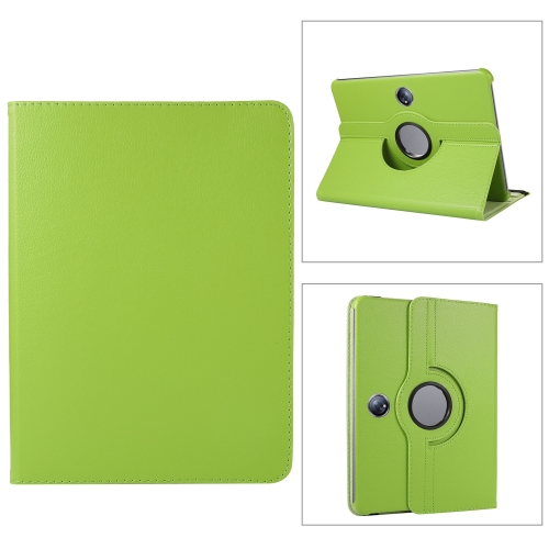 

For OPPO Pad 2 360 Degree Rotation Litchi Texture Leather Tablet Case(Green)