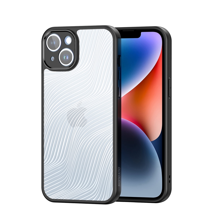 

For iPhone 14 Plus DUX DUCIS Aimo Series Frosted Feel Phone Case(Black)