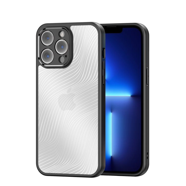

For iPhone 13 Pro DUX DUCIS Aimo Series Frosted Feel Phone Case(Black)