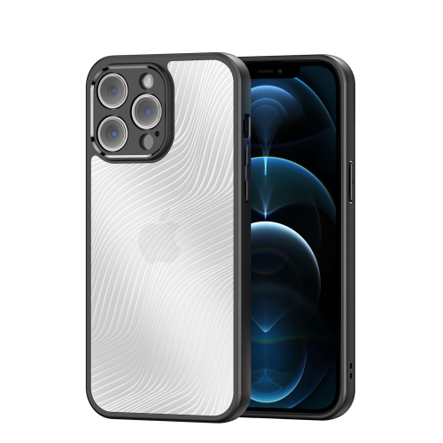 

For iPhone 12 Pro DUX DUCIS Aimo Series Frosted Feel Phone Case(Black)