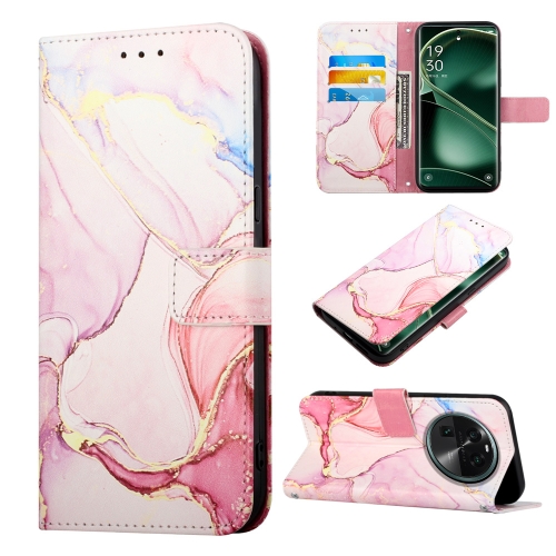 

For OPPO Find X6 PT003 Marble Pattern Flip Leather Phone Case(LS001)